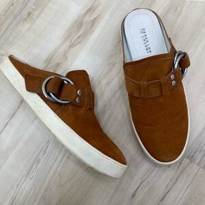 10 CROSBY DEREK LAM Lyena Suede Mules Sz 9